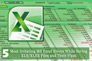 Los 5 errores más irritantes de MS Excel al guardar los archivos XLS/XLSX y sus correcciones