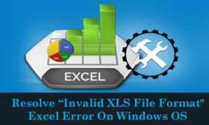 Resolver el error de Excel "Formato de archivo XLS inválido" en el sistema operativo Windows